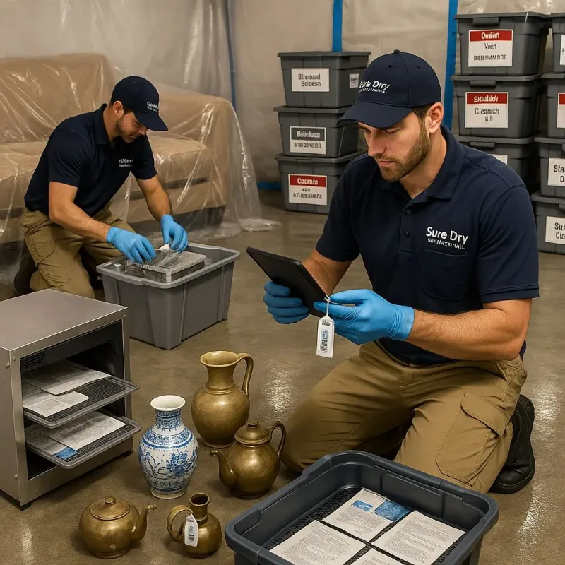 Content Protection and Restoration process in Edgeworth, PA