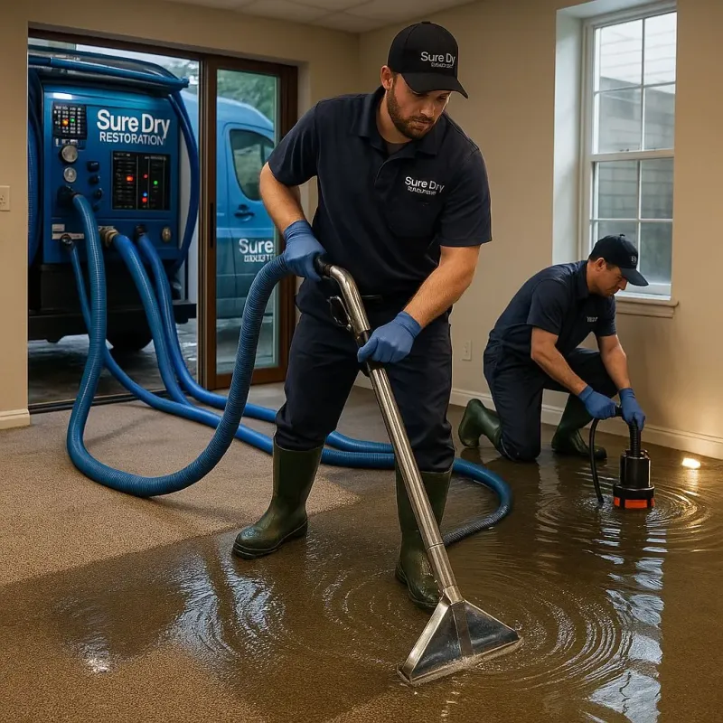 Water Extraction and Removal process in Edgeworth, PA